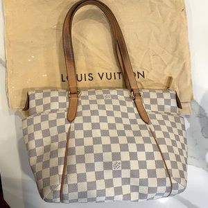 Authentic Louis Vuitton Damier Tottaly PM tote bag